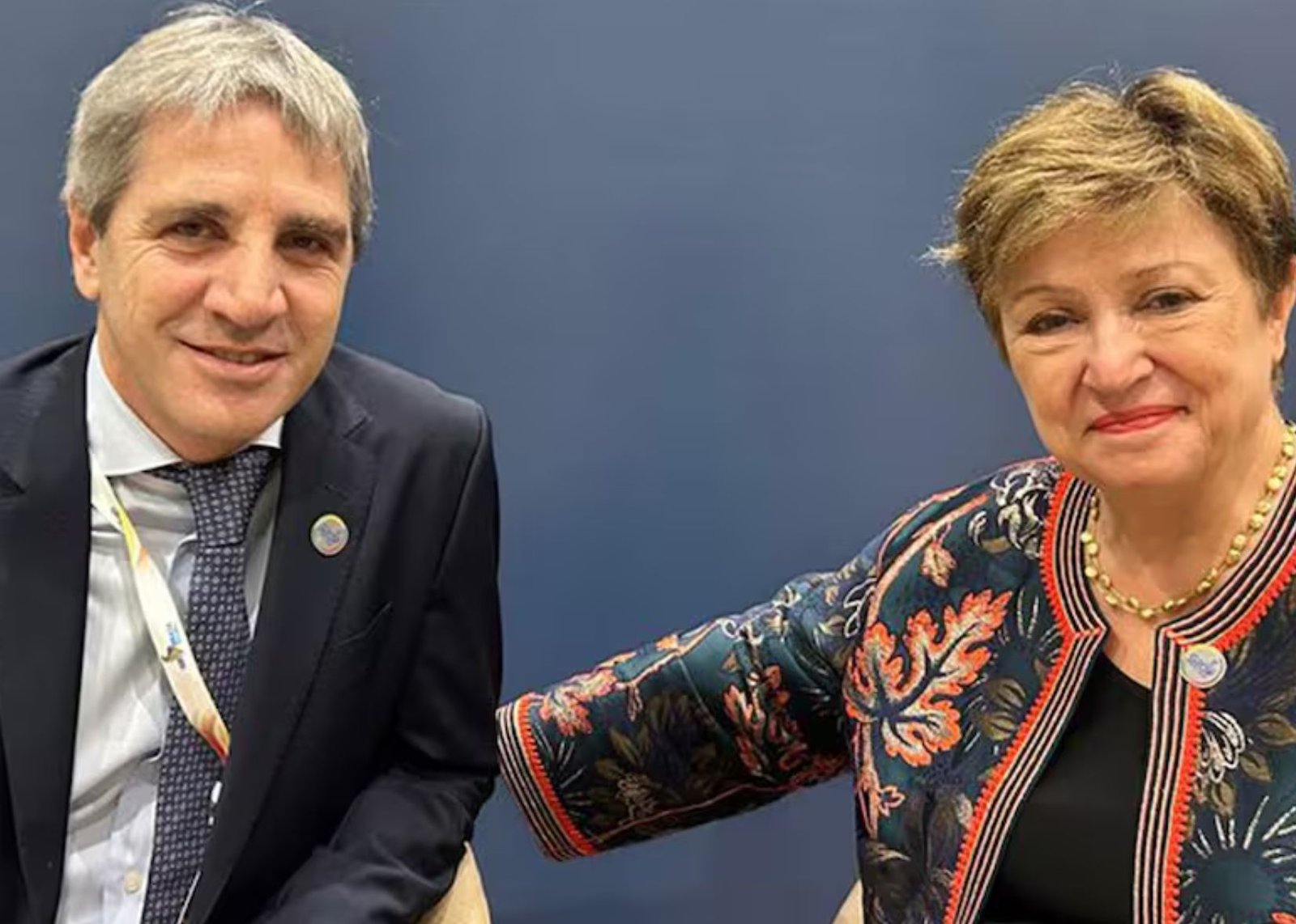 FMI. Georgieva se reunió con Caputo en el G20 de Río y habló sobre la inflación